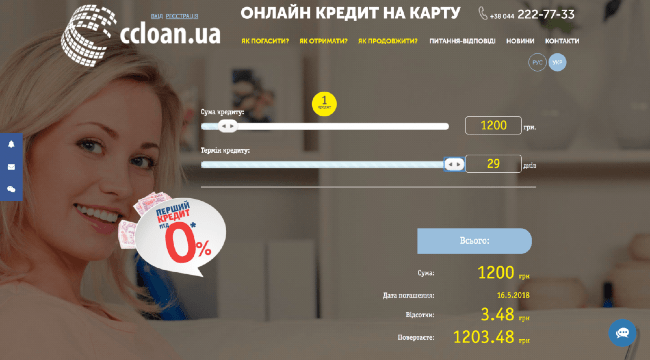 Ccloan Опыт и обсуждения